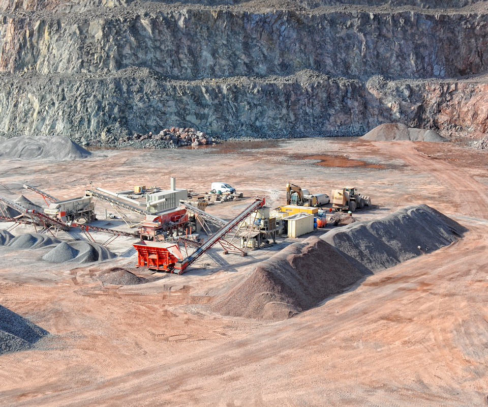 industrial support scene